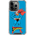 DC Comics Superman Classic Art Pose iPhone 14 Pro Clear Case